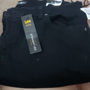 Black Jean Pants Lee brand ,tags still attached 16
